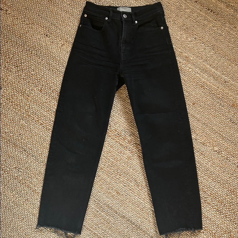 Everlane Way High Jean with High Waist and Cropped Length